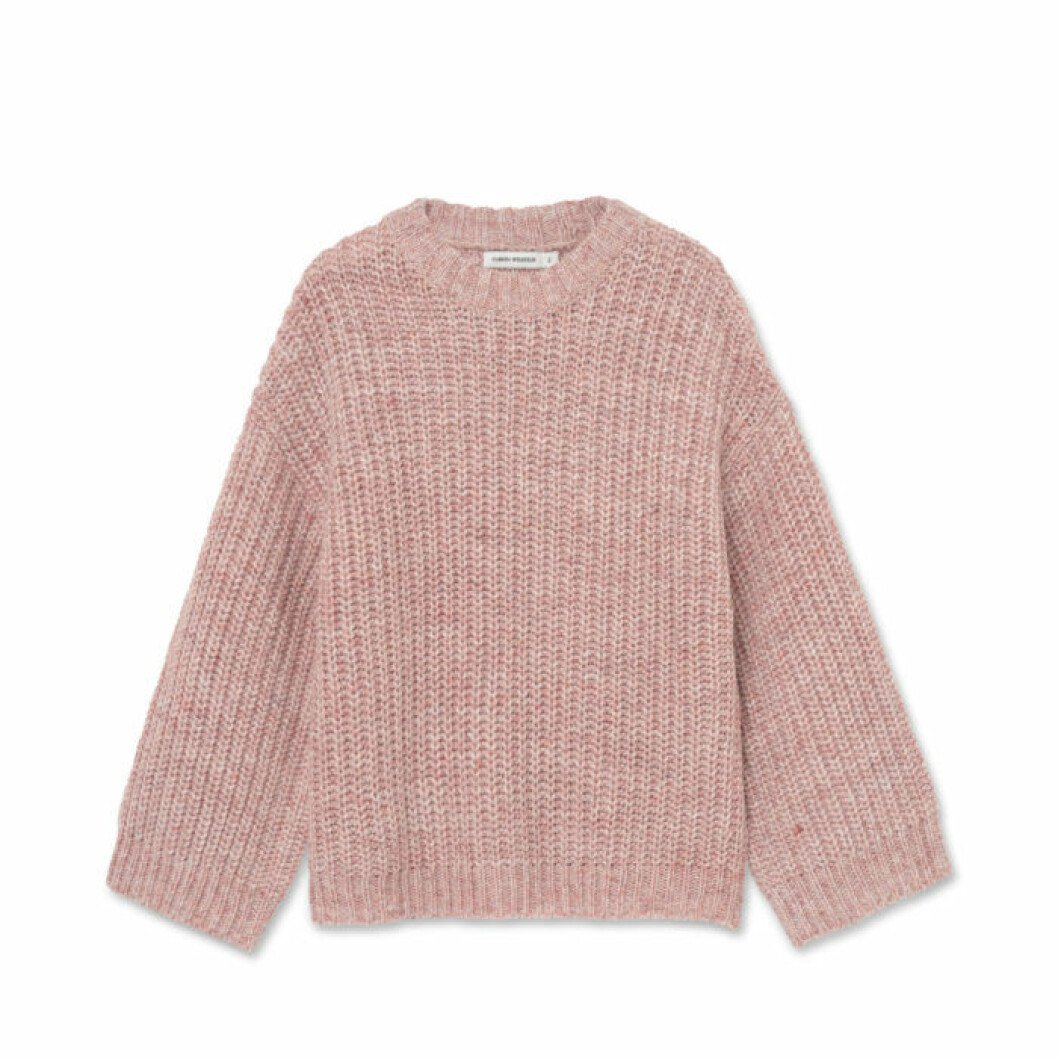 Rosa stickad tröja från Carin Wester/Åhléns