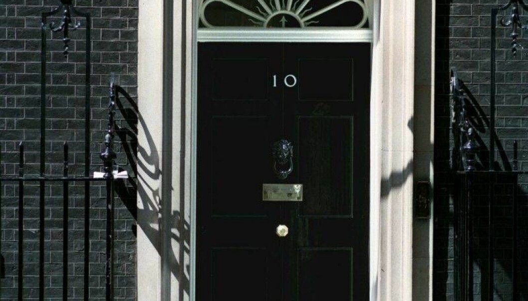 10 Downing Street i London.