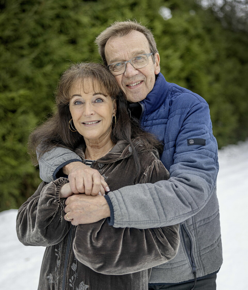 Björn och Pernilla gör allt tillsammans. Björn och Pernilla gör allt tillsammans.