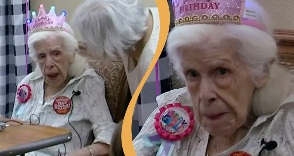 101-åriga kvinnan svarar: Hemligheten bakom ett långt liv