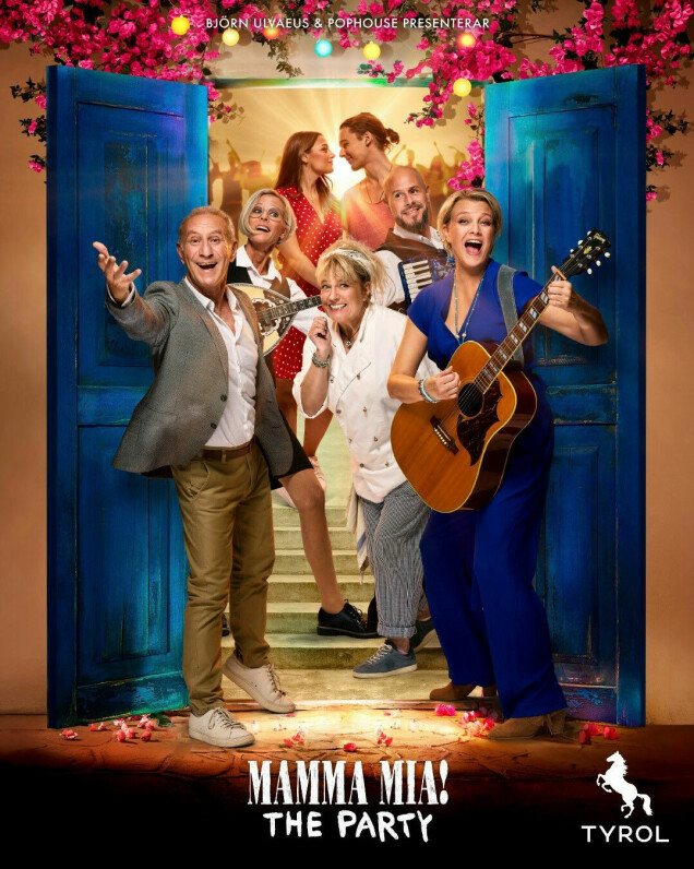 Mamma Mia! The Party spelas på Tyrol, Gröna Lund mellan den 22 februari och 15 juni. Mamma Mia! The Party spelas på Tyrol, Gröna Lund mellan den 22 februari och 15 juni.