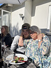 Lucas med mormor Ulla.