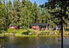 Väl tillbaka i Piteå var det dags för nästa delmål, att bo i sin stuga. Helén sa upp sig och sålde huset för att börja om i Norrbottens inland.