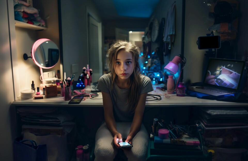Laika 13 är världens första AI-tonåring. Hon exponerades för innehåll från sociala medier och fick psykiska problem. Laika 13 är världens första AI-tonåring. Hon exponerades för innehåll från sociala medier och fick psykiska problem.