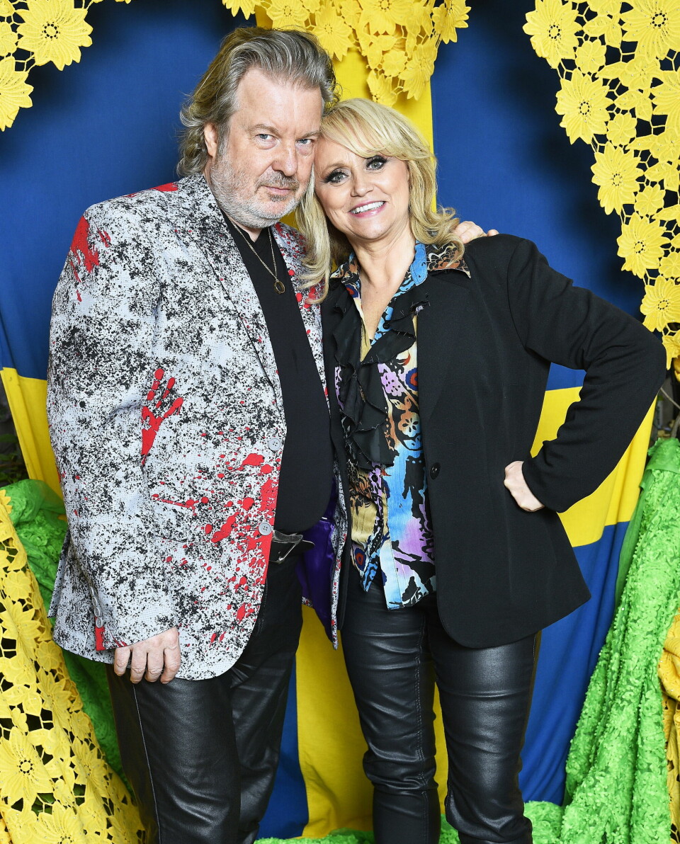 Peter och Nanne Grönvall på en sommarfest 2022. Peter och Nanne Grönvall på en sommarfest 2022.