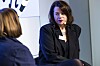 Det var många – lite för många – som ville delta i seminariumet med Liv Strömquist och Caroline Ringskog Ferrada-Noli.