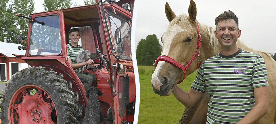 Go'kväll-veterinären Jeremias lever drömlivet på hästgård