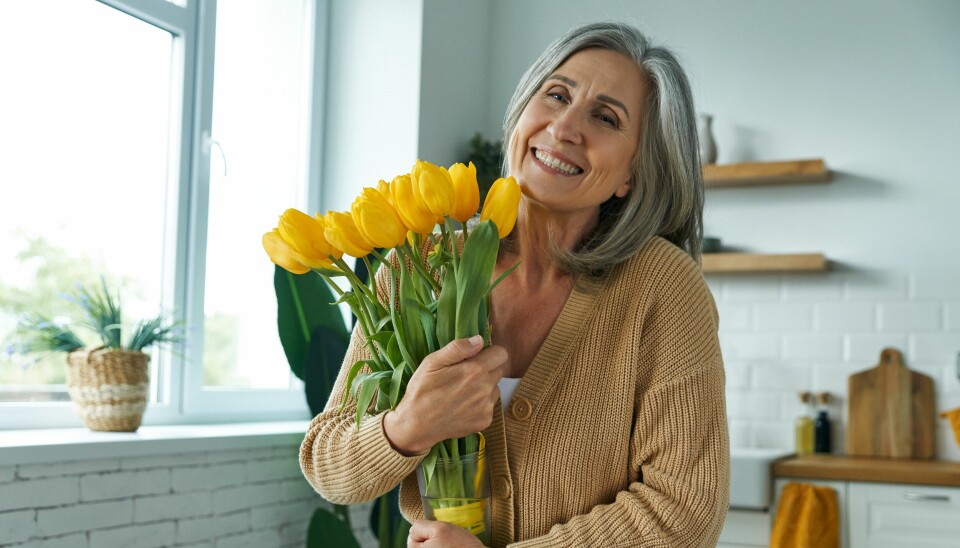 Catharina: Jag fick blommor som tack från en okänd man