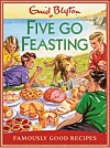 Kokboken Five go feasting (Seven Dials) lovar ”kända goda recept”, vilket anspelar på att gänget i böckerna kallas The Famous five.