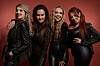 Nina med bandet Queens som består av artistkollegorna Karin Funk, Anna Sahlene och Anna-Mia Bonde.