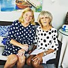 Kärt återseende när Anna von Koch och prinsessan Birgitta träffades igen 2019.