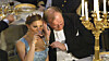 Göran Persson tar ett viktigt samtal – på Nobelfesten.