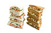 Fyllda smörgåsar kom att kallas sandwich eller Sandvikare.