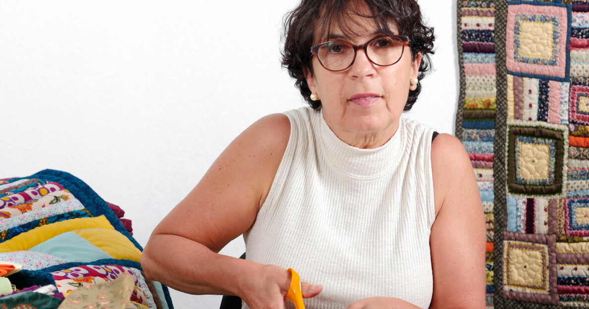 Åsa: Bruten fot
gav mig energi att börja med handarbete