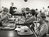 Skolbespisning i Helsingborg under 1970-talet.