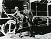 Greta Garbo och Mauritz Stiller ankommer till Hollywood 1925.