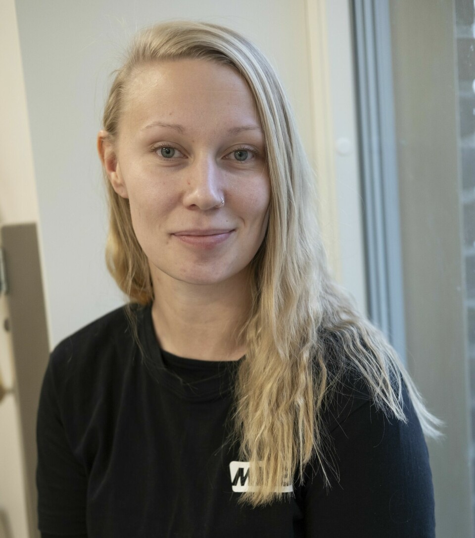 Anna Ljungberg är Ingamajs arbetsledare på MiAB, där Ingamaj nu är tillsvidareanställd. Anna Ljungberg är Ingamajs arbetsledare på MiAB, där Ingamaj nu är tillsvidareanställd.