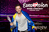 Måns Zelmerlöw efter vinsten i Eurovision Song Contest 2015.