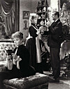 Ingrid Bergman, Angela Lansbury och Charles Boyer i Gaslight, 1944.