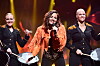 Mimi Werner ställde upp med bidraget Songburning i Melodifestivalen 2018.