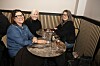 Carina, Lena och Jonna behövde inte visa leg för att komma in – en liten besvikelse! Men de gillar att maten är billig. Och att de slipper ”ungtuppar”.