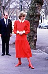 Prinsessan Diana, 1986.