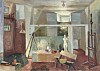 Tove Jansons måleri hamnade i
skymundan av
Muminvärlden.
I dag stiger
priserna.
Oljemålningen The
Studio, signerad
1937, klubbades
för 250 000 kr på
Crafoord Stockholm.