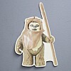 Stjärnornas krig i ropet. En liten butiksskylt, bara 31 cm
hög, med en ewok klubbades
för hela 85 473 kr på Kolonn.