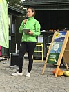 Lova har jobbat politiskt för Miljö­partiet i Ronneby i tolv år. Det var tack vare politiken hon träffade sin nya kärlek.