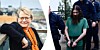 Överläkaren Ing-Marie Wieselgren och hennes mördare Theodor Engström.