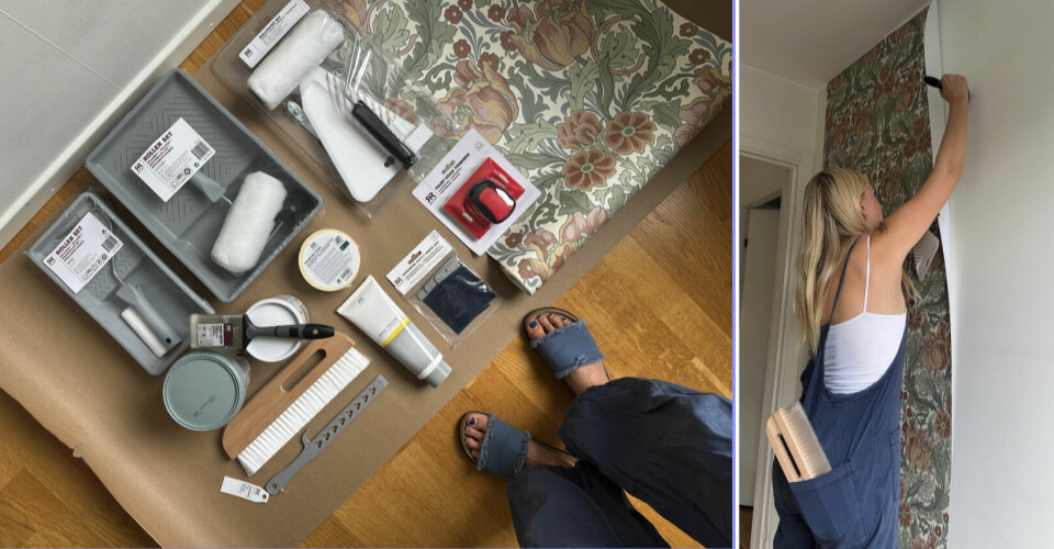 'Jag tror att mitt framgångsrecept var att jag hade allt jag behövde på plats. Rustas tapeter är verkligen lättuppsatta.' 'Jag tror att mitt framgångsrecept var att jag hade allt jag behövde på plats. Rustas tapeter är verkligen lättuppsatta.'