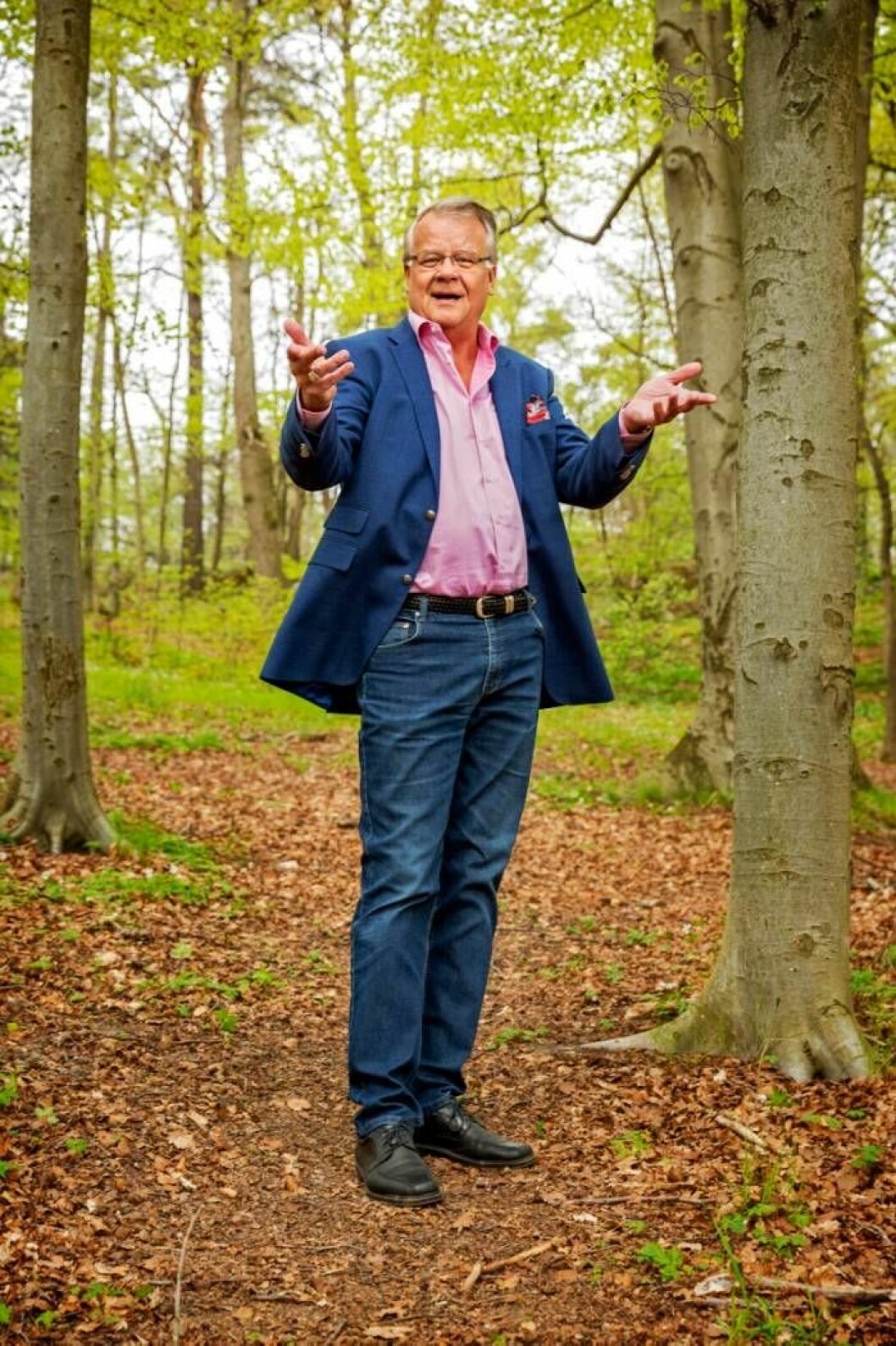 Visste du att det var Lasse Berghagen som skrev <em>Stockholm i mitt hjärta</em>, signaturmelodin till programmet <em>Allsång på Skansen</em>. Foto: Ulf Berglund Visste du att det var Lasse Berghagen som skrev "Stockholm i mitt hjärta", signaturmelodin till programmet "Allsång på Skansen". Foto: Ulf Berglund