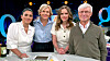 Maud Onnermark (andra fr v.) inspirerar och utbildar svenska folket när hon lagar mat på bästa sändningstid i SVT:s Go'kväll. Här med programledaren Reyhaneh Rouhani (första fr v.) och två programgäster (t h).