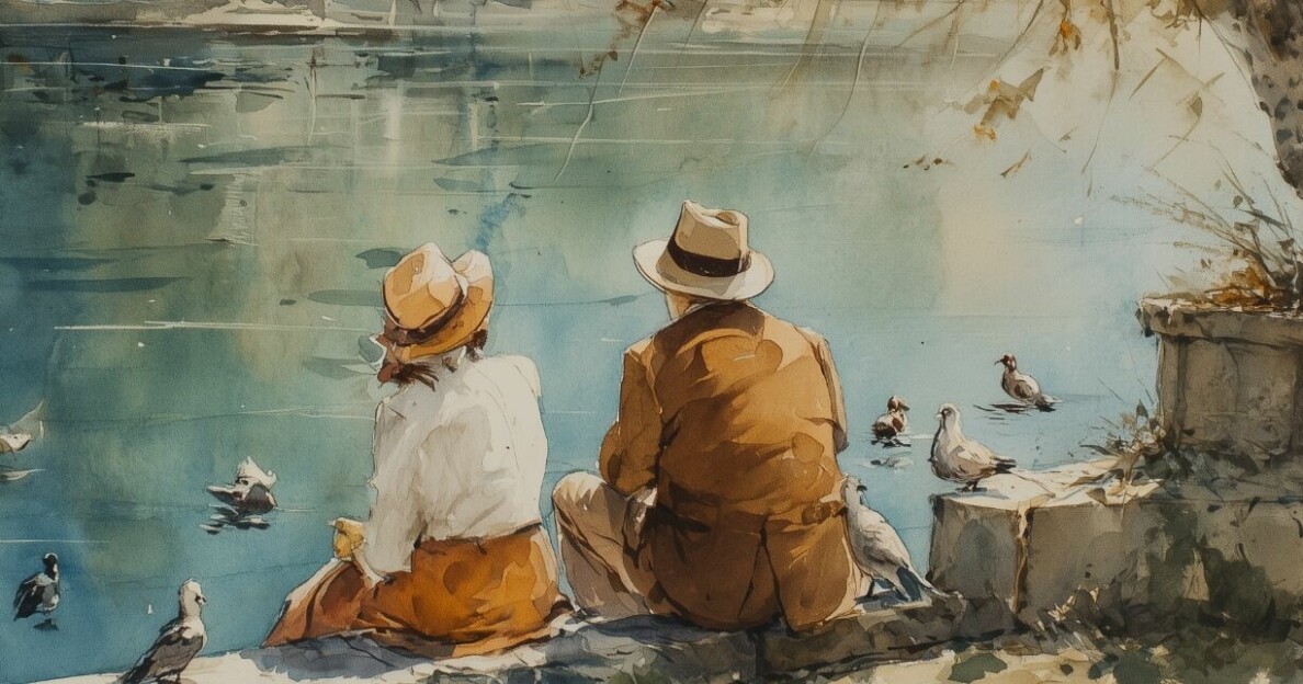 Novell: Hon kände igen mannen på bänken – var det verkligen han?