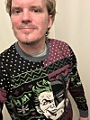 Jultröjan från 2022 är favoriten. Batman och Jokern i ett...