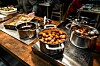 Köttbullar är populärt på julbordet.