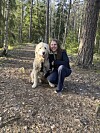 Jessicas lurviga gostroll Luffe väger hela 55 kilo!