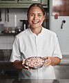 Sofia Henriksson, Sveriges Mästerkock 2020 och ambassadör för Seafood from Norway.
