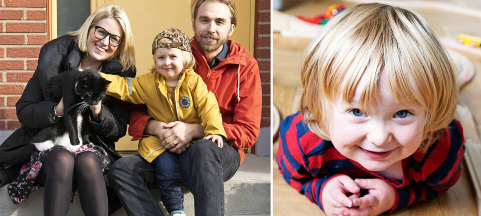 Vår älskade Fred föddes av en surrogatmamma