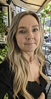 Christina Eriksson och hennes man förblev vänner.