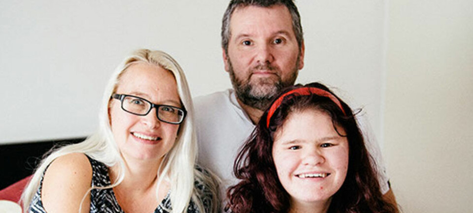 Alicia har IOQ23 – en av världens mest sällsynta sjukdomar