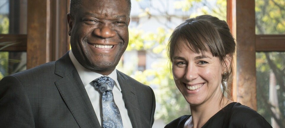 Maria: ”Pappa Mukwege” gör skäl för fredspriset 2018