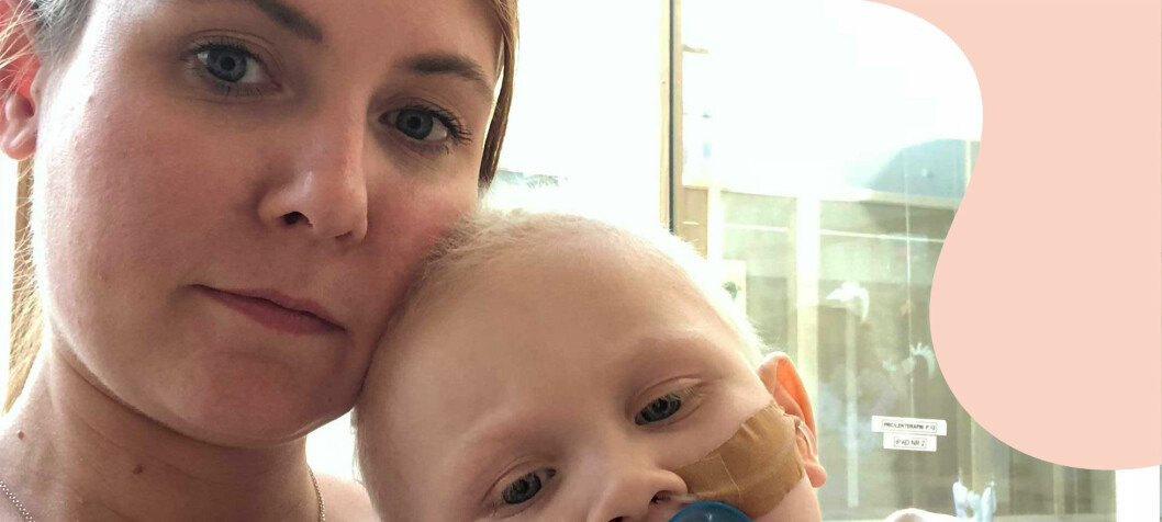 Lille Basti fick leukemi som tvååring