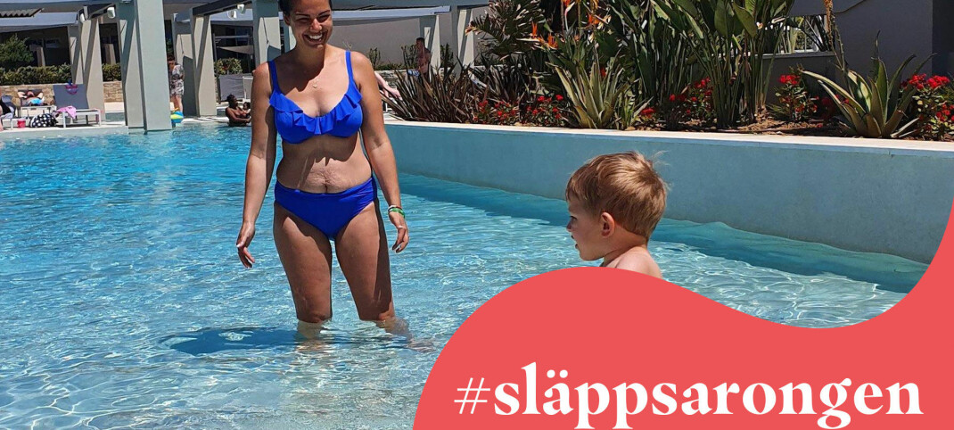 Carin da Silva: ”Efter att jag blev mamma undvek jag bikini i 7 år”