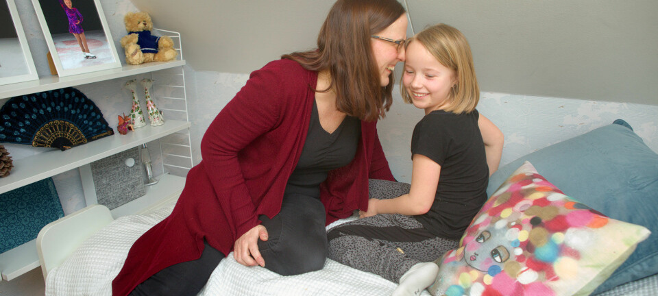 7-åriga Vilma fick en stroke: Trodde det var magsjuka