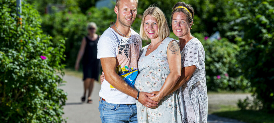 Linnea ska föda sin brors barn