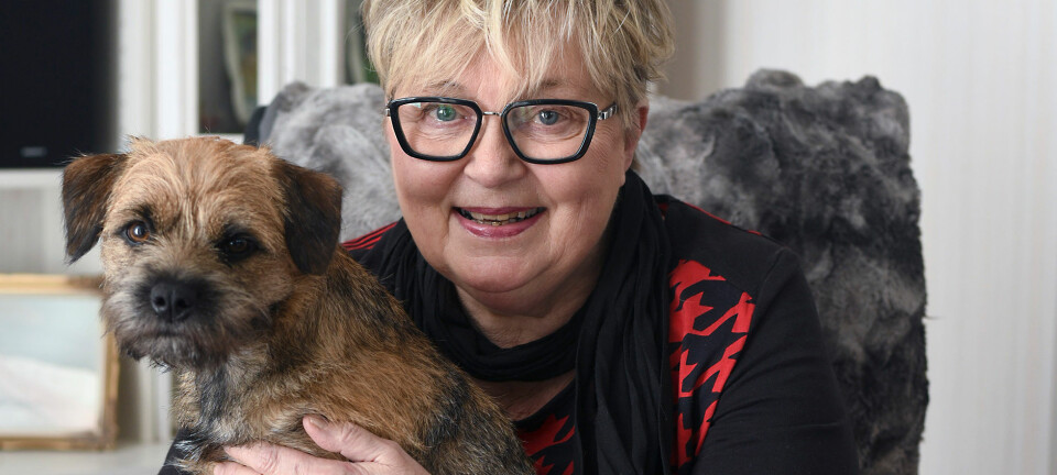 Hundvalpen hjälpte Ann-Katrin ur den mörka depressionen