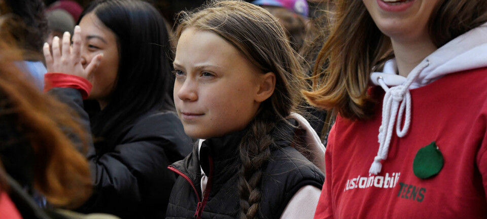 Greta Thunberg pikar politikerna när hon nobbar miljöpris