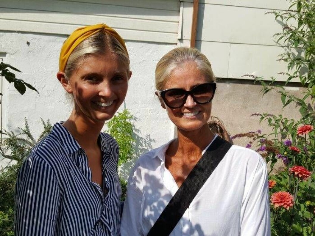 Anna och Amanda Wingren. Foto: Marie Kasimir Anna och Amanda Wingren, Varberg.