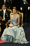 Kronprinsessan Victoria på Nobelfesten 2003. Foto: Charles Hammarsten/TT